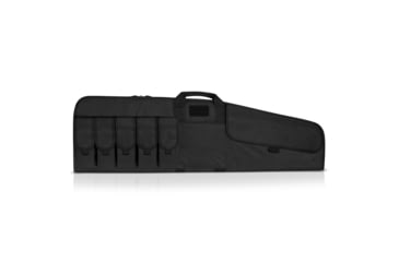 Image of Savior Equipment Patriot Single Single Rifle Case, Black, 45in L x 7.5-12.5in W, RB-SG46-V1-BK