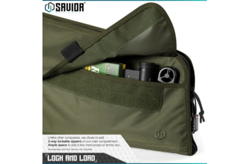 Image of Savior Equipment Patriot Single Single Rifle Case, 45in, OD Green, RB-SG46-V1-OG