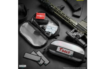 Image of Savior Equipment Pro Sema Dump Pouch, 2 Pack, Obsidian Black, 10x5in, SP-PCORE10X5-2P-BK