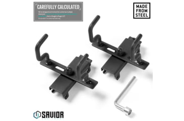 Image of Savior Equipment Adjustable Pistol Hanger w/ Double Hook