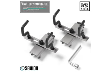 Image of Savior Equipment Adjustable Pistol Hanger w/ Double Hook
