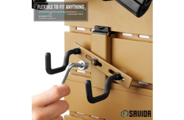 Image of Savior Equipment Adjustable Pistol Hanger w/ Double Hook