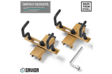 Image of Savior Equipment Adjustable Pistol Hanger w/ Double Hook
