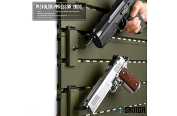 Image of Savior Equipment Adjustable Rod for Pistol/Suppressor, 2-Pack