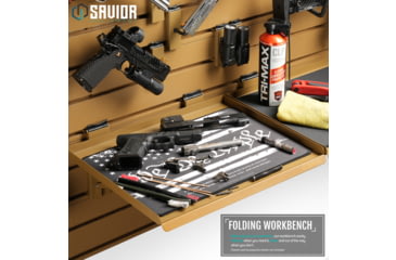 Image of Savior Equipment Folding Table/Workbench, 17 in