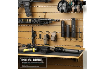 Image of Savior Equipment Wall Rack System Attachments Picatinny Rail