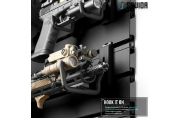 Image of Savior Equipment Wall Rack System Attachments Rifle Hooks