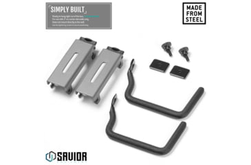 Image of Savior Equipment Wall Rack System Attachments Rifle Hooks