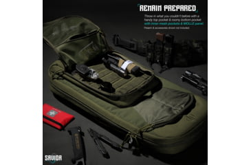Image of Savior Equipment Specialist Covert Single Rifle Case, 30in, OD Green, RB-SGSPORT30-WS-OG