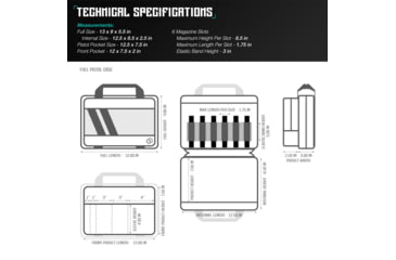 Image of Savior Equipment Specialist Double Pistol Case, Black, HC-DGSPORT-WS-BK
