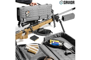Image of Savior Equipment Specialist LRP Single Rifle Case, 47in, Gray, 47 L x 12.5 H x 3.5 W, RB-SG47-LRP-WS-GS
