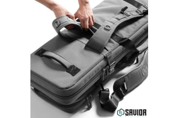 Image of Savior Equipment Specialist LRP Single Rifle Case, 47in, Gray, 47 L x 12.5 H x 3.5 W, RB-SG47-LRP-WS-GS