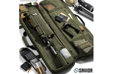 Image of Savior Equipment Specialist LRP Single Rifle Case, 47in, OD Green, 47 L x 12.5 H x 3.5 W, RB-SG47-LRP-WS-OG