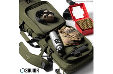 Image of Savior Equipment Specialist LRP Single Rifle Case, 47in, OD Green, 47 L x 12.5 H x 3.5 W, RB-SG47-LRP-WS-OG