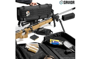 Image of Savior Equipment Specialist LRP Single Rifle Case, Black, 47in L x 12.5in H x 3.5in W, RB-SG47-LRP-WS-BK