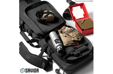 Image of Savior Equipment Specialist LRP Single Rifle Case, Black, 47in L x 12.5in H x 3.5in W, RB-SG47-LRP-WS-BK