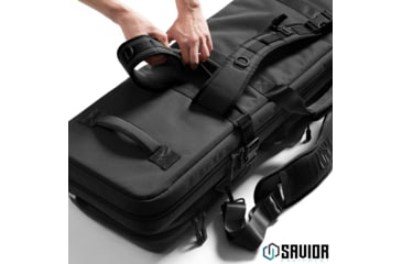 Image of Savior Equipment Specialist LRP Single Rifle Case, Black, 47in L x 12.5in H x 3.5in W, RB-SG47-LRP-WS-BK