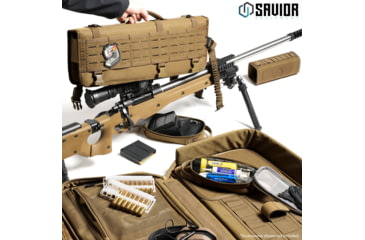 Image of Savior Equipment Specialist LRP Single Rifle Case, Dark FDE, 47in L x 12.5in H x 3.5in W, RB-SG47-LRP-WS-TN