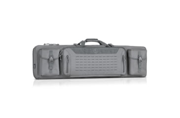 Image of Savior Equipment Urban Warfare Double Rifle Case, Grey, 45in L x 12in H, RB-4612DG-VER2-GS