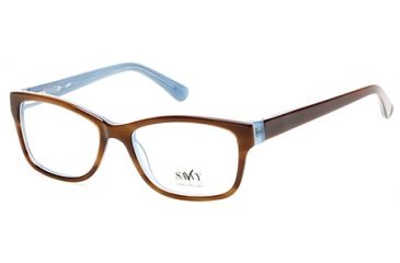 Image of Savvy SV0403 Eyeglass Frames - Havana Frame Color