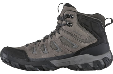 Image of Oboz Sawtooth X Mid B-DRY Shoes - Men's, Wide, Charcoal, 8, 24001-Charcoal-Wide-8