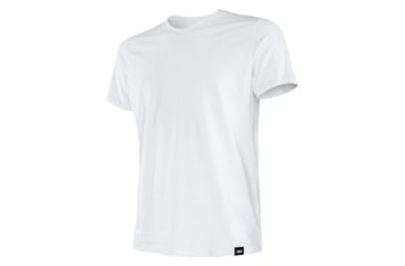 Image of Saxx 3Six Five Short Sleeve Crew Neck T-Shirt - Men's-White-Large