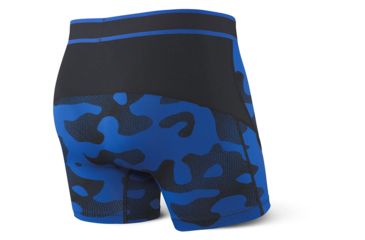 Image of SAXX Kinetic Boxer Brief - Mens, Blue Melt, Medium, SXBB27-MEL-M