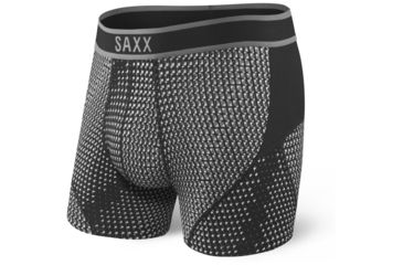 Image of SAXX Kinetic Boxer Brief - Mens, Gray Skyscraper, L, SXBB27-GSS-L