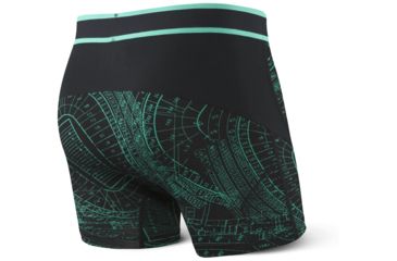 Image of SAXX Kinetic Boxer Brief - Mens, Grid Iron, S, SXBB27-GRI-S
