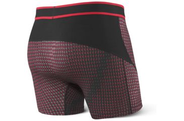 Image of SAXX Kinetic Boxer Brief - Mens, Red Skyscraper, S, SXBB27-RES-S