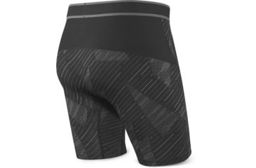 Image of SAXX Kinetic Long Leg Boxer Brief - Mens, Black Shattered, Extra Large, SXLL27-BSH-XL