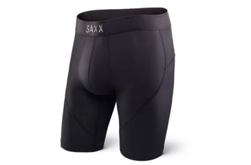 Image of SAXX Kinetic Long Leg Boxer Brief - Men's, Blackout, S, SXLL27-BLO-S