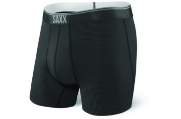 Image of SAXX Quest 2.0 Boxer Brief w/Fly - Mens, Black, S, SXBB70F-BLK-S