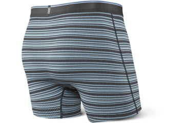 Image of SAXX Quest Boxer Brief Fly - Mens, Black Daybreak Stripe, Large, SXBB70F-BDS-L