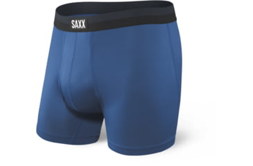 Image of SAXX Sport Mesh Boxer Brief Fly - Mens, City Blue, Medium, SXBB12F-CIT-M