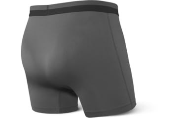 Image of SAXX Sport Mesh Boxer Brief Fly - Mens, Graphite, Medium, SXBB12F-GRA-M