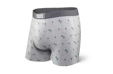Image of Saxx Ultra Boxer Fly - Men's-Heather Palm Trees-X-Large