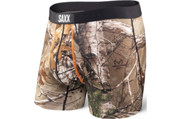 Image of Saxx Ultra Boxer Fly - Men's-Realtree Xtra/Black-X-Large