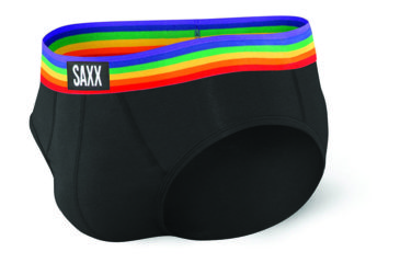Image of SAXX Undercover Briefs - Mens, Black Rainbow, Medium, SXBR19-BPR-M