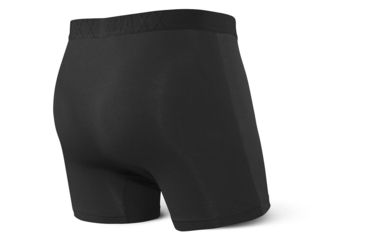Image of SAXX Vibe Boxer Brief - Mens, Black/Black, Large, SXBM35-BBB-L