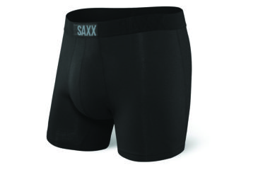 Image of SAXX Vibe Boxer Brief - Mens, Black/Black, Large, SXBM35-BBB-L