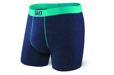 Image of SAXX Vibe Boxer Brief - Mens, Navy Confetti, Large, SXBM35-NCF-L