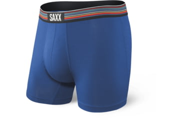 Image of SAXX Vibe Boxer Briefs - Mens, City Blue, Small, SXBM35-CIT-S