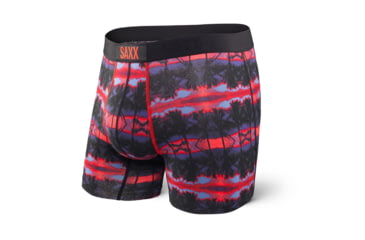Image of Saxx Vibe Boxer Modern Fit - Men's-Red Paradise-X-Large