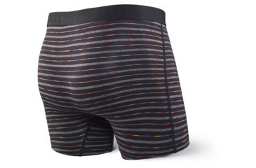 Image of SAXX Vibe Modern Fit Boxer Brief - Mens, Black Gradient Stripe, 2XL, SXBM35-BGRS-XXL
