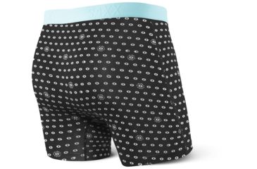Image of SAXX Vibe Modern Fit Boxer Brief - Mens, Black Icu, S, SXBM35-ICB-S
