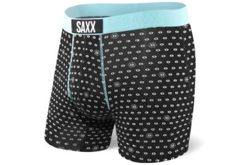 Image of SAXX Vibe Modern Fit Boxer Brief - Mens, Black Icu, S, SXBM35-ICB-S