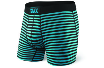 Image of SAXX Vibe Modern Fit Boxer Brief - Mens, Black Space Hiker Stripe, S, SXBM35-KSH-S