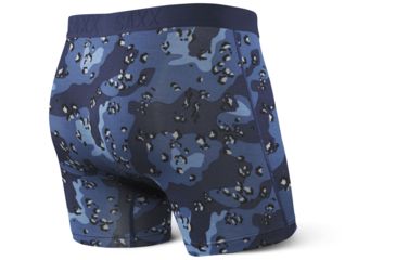 Image of SAXX Vibe Modern Fit Boxer Brief - Mens, Blue Nighthawk, S, SXBM35-BNH-S