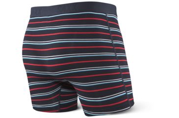 Image of SAXX Vibe Modern Fit Boxer Brief - Mens, Dark Ink Coast Stripe, S, SXBM35-ICS-S